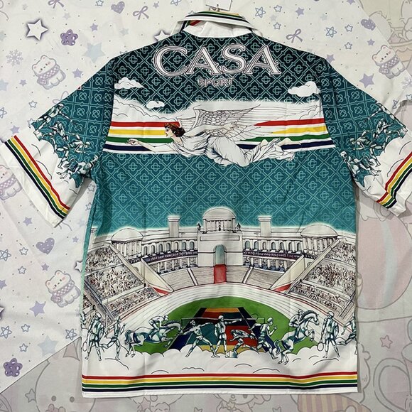 Casablanca Hawaiian-Style Resort Shirt - Picture 7 of 9